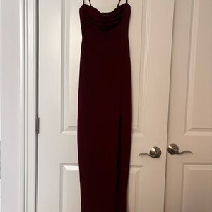 Bergundy Formal Dress